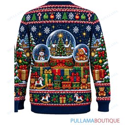 Chucky Christmas Snow Globe ugly christmas sweater