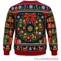 Chucky Holiday Ornament Workshop ugly christmas sweater