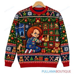 Chucky Christmas Advent Calendar ugly christmas sweater