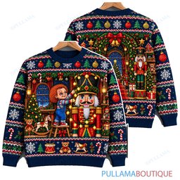 Chucky Nutcracker Toy Workshop ugly christmas sweater