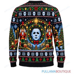Michael Myers Nutcracker Christmas Parade ugly christmas sweater