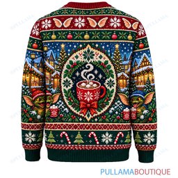 Gremlins Christmas Cocoa Market ugly christmas sweater