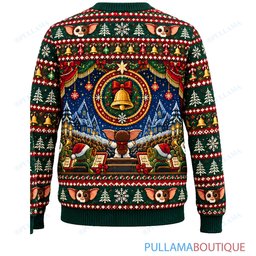 Gremlins Christmas Bell Choir ugly christmas sweater