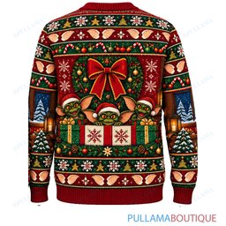 Gremlins Holiday Stocking Surprise ugly christmas sweater