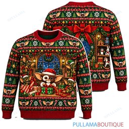 Gremlins Christmas Piano Recital ugly christmas sweater