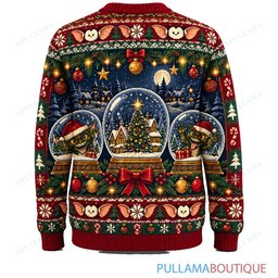 Gremlins Christmas Snow Globe ugly christmas sweater
