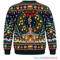 Garfield Christmas Carol Choir ugly christmas sweater