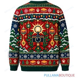 Garfield Holiday Stargazing ugly christmas sweater