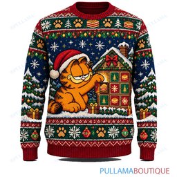 Garfield Holiday Advent Calendar ugly christmas sweater