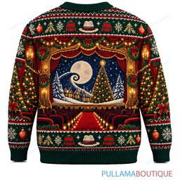 Freddy Krueger Christmas Dream Theater ugly christmas sweater