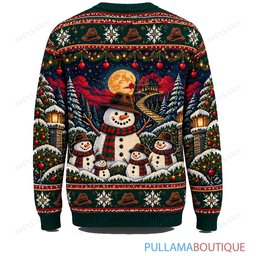 Freddy Krueger Snowman Dream ugly christmas sweater