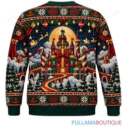 Freddy Krueger Christmas Castle Dream ugly christmas sweater