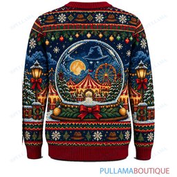 Freddy Krueger Holiday Carnival ugly christmas sweater