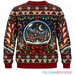 Freddy Krueger Candy Cane Christmas Dream ugly christmas sweater