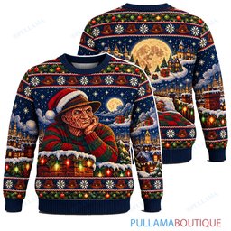 Freddy Krueger Christmas Eve Dream ugly christmas sweater
