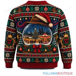 Freddy Krueger Holiday Cocoa Snow Globe ugly christmas sweater