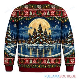 Freddy Krueger Holiday Ice Skating ugly christmas sweater