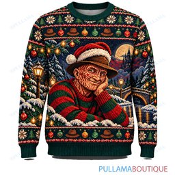 Freddy Krueger Christmas Carol Gazebo ugly christmas sweater