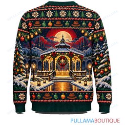 Freddy Krueger Christmas Carol Gazebo ugly christmas sweater