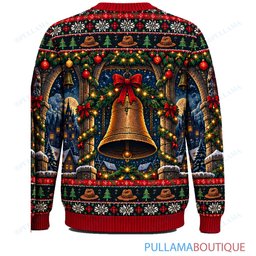 Freddy Krueger Christmas Bell Tower ugly christmas sweater