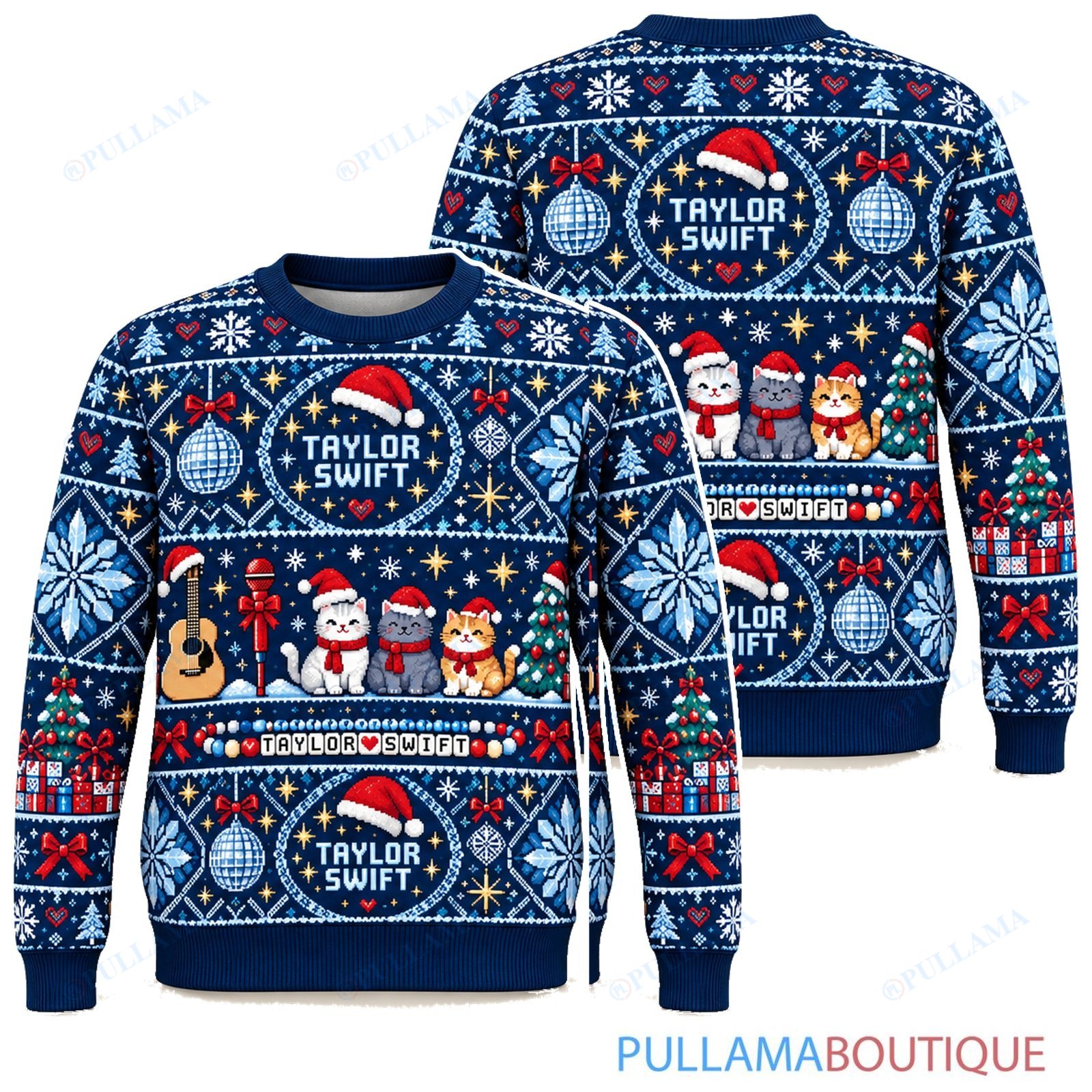 Taylor Swift Frozen Christmas ugly christmas sweater