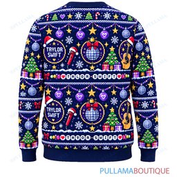 Taylor Swift Cosmic Noel ugly christmas sweater