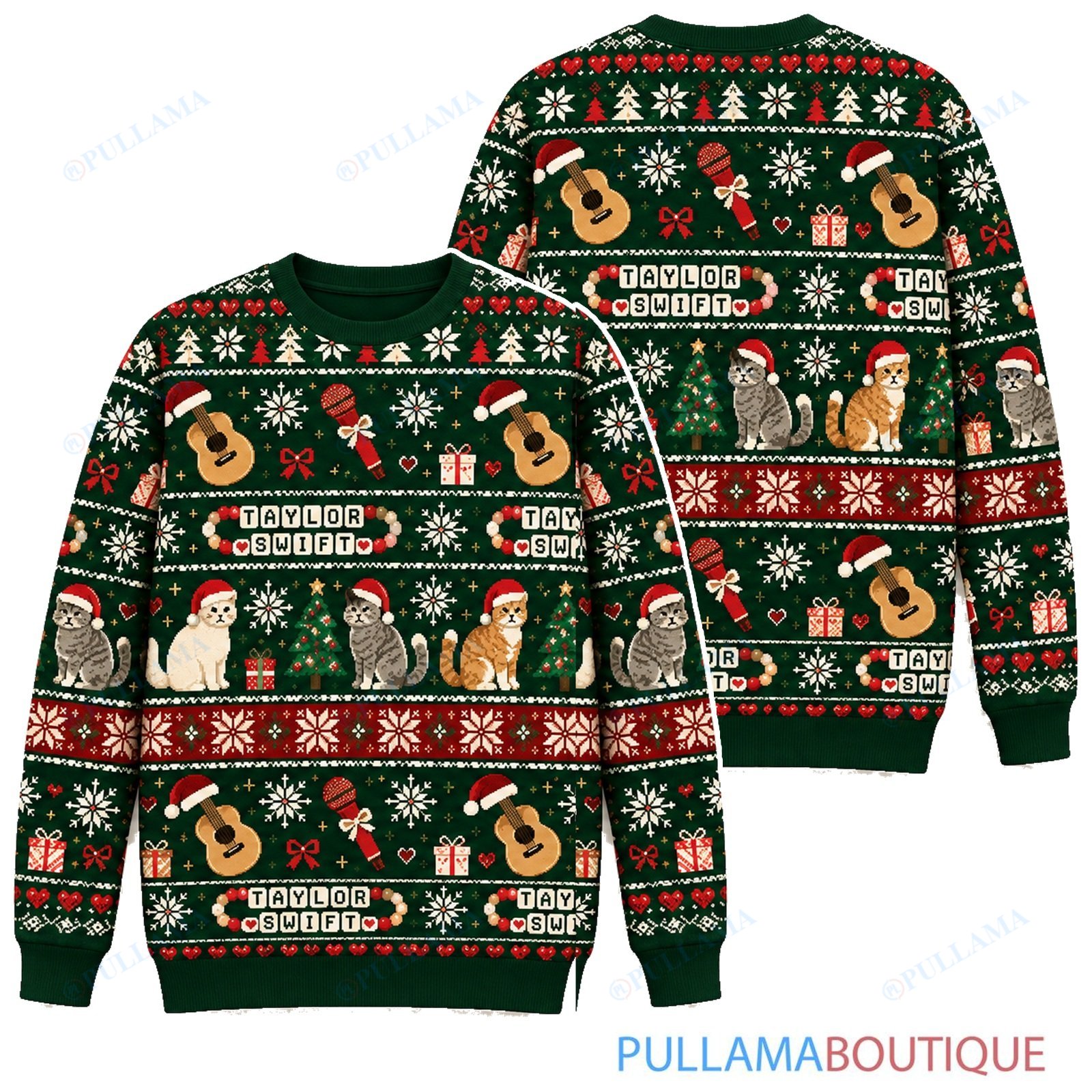 Taylor Swift Classic Nordic ugly christmas sweater