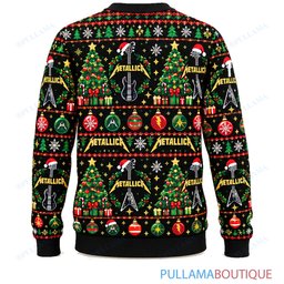 Metallica Evergreen ugly christmas sweater