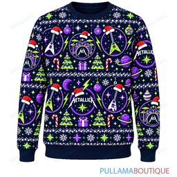 Metallica Cosmic Noel ugly christmas sweater