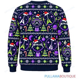 Metallica Cosmic Noel ugly christmas sweater