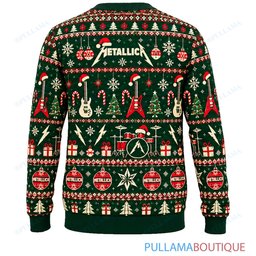 Metallica Classic Nordic ugly christmas sweater