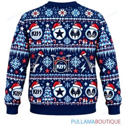 KISS Frozen Christmas ugly christmas sweater