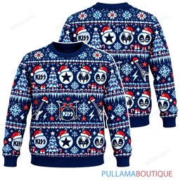 KISS Frozen Christmas ugly christmas sweater