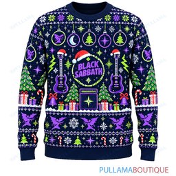 Black Sabbath Cosmic Noel ugly christmas sweater