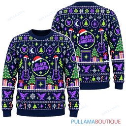 Black Sabbath Cosmic Noel ugly christmas sweater