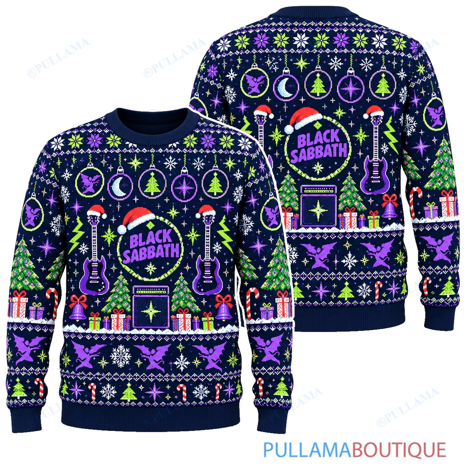 Black Sabbath Cosmic Noel ugly christmas sweater