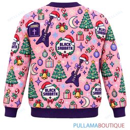 Black Sabbath Pastel Noel ugly christmas sweater