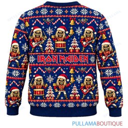 Iron Maiden Nutcracker Eddie ugly christmas sweater