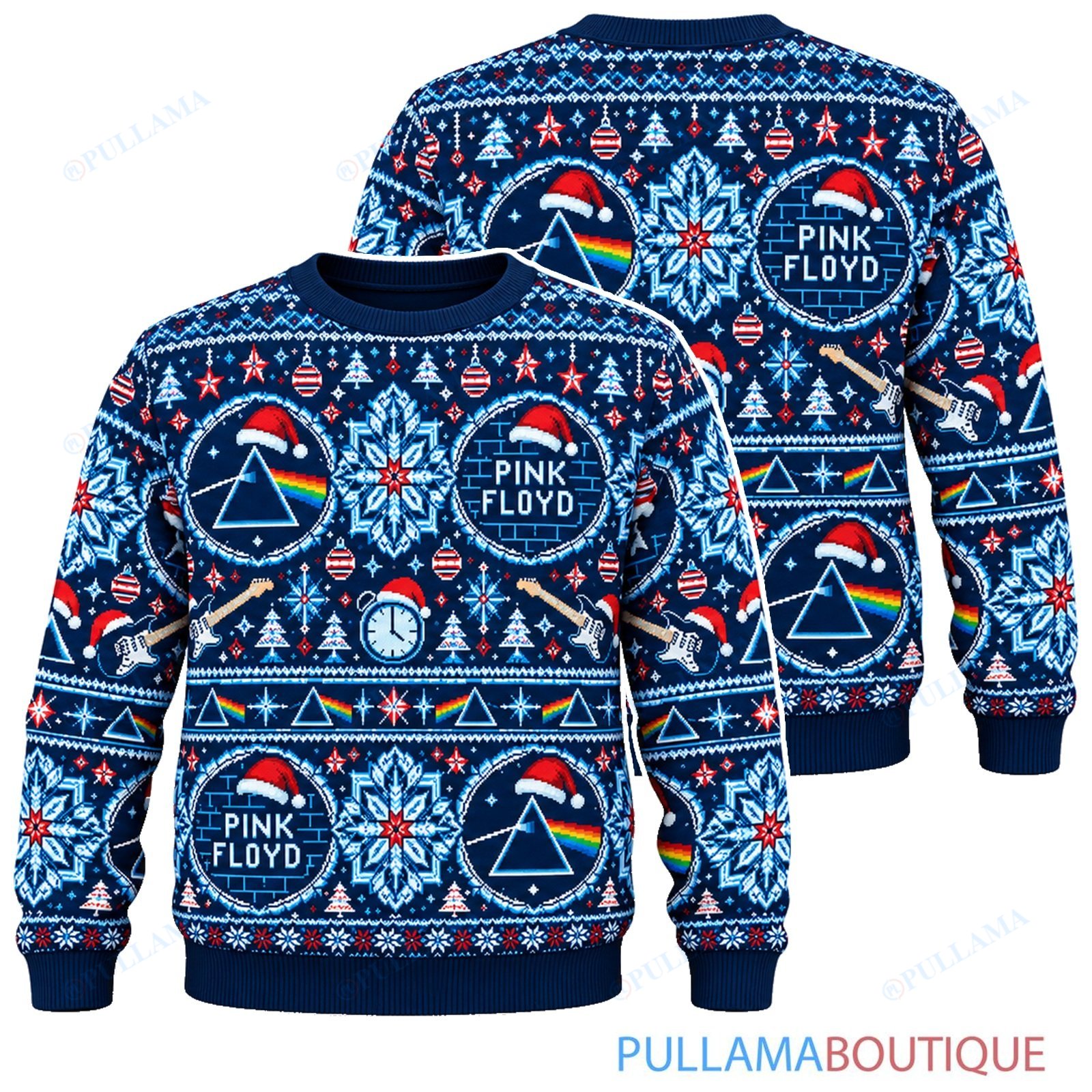 Pink Floyd Frozen Christmas ugly christmas sweater