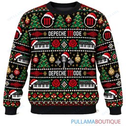 Depeche Mode Evergreen ugly christmas sweater