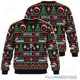 Depeche Mode Evergreen ugly christmas sweater