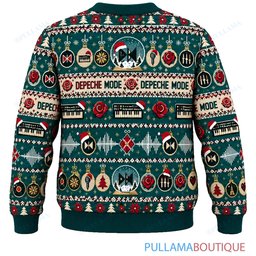 Depeche Mode Snow Globe ugly christmas sweater
