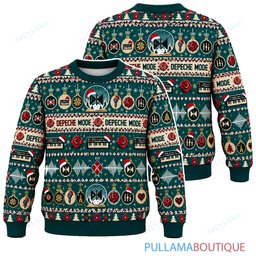 Depeche Mode Snow Globe ugly christmas sweater
