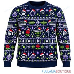 Depeche Mode Cosmic Noel ugly christmas sweater