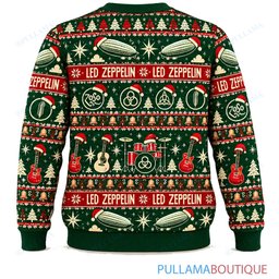 Led Zeppelin Classic Nordic ugly christmas sweater