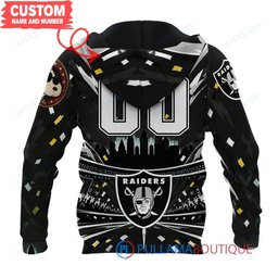 Las Vegas Raiders Snoopy and Woodstock with Super Bowl Trophy Joe Cool Custom Hoodie