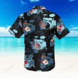 Drum Tropical Aloha Hawaiian Shirt Colorful Short Sleeve Summer Beach Casual Shirt For Men And Women