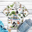 Australian Shepherd Vacation Aloha Hawaiian Shirt Colorful Short Sleeve Summer Beach Casual Shirt For Men And Women
