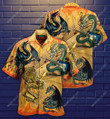 Dragon Guitarist Aloha Hawaiian Shirt Colorful Short Sleeve Summer Beach Casual Shirt For Men And Women
