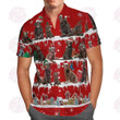 Chocolate Labrador Snow Christmas Aloha Hawaiian Shirt Colorful Short Sleeve Summer Beach Casual Shirt For Men And Women